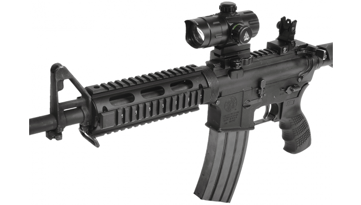 Open Box Return-UTG Pro Drop-In Quad Rail for AR-15 - 9" - Mid-Length